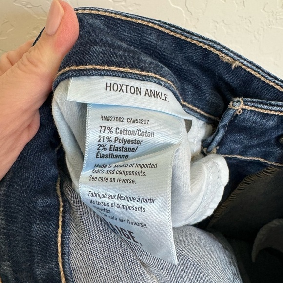 Paige Denim Hoxton Ankle Skinny Jeans Size 28 - Picture 5 of 10